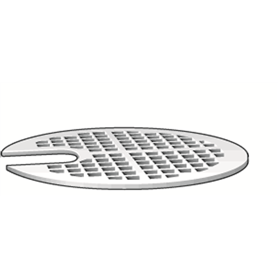 Sil 240mm med urtag för golvbrunn